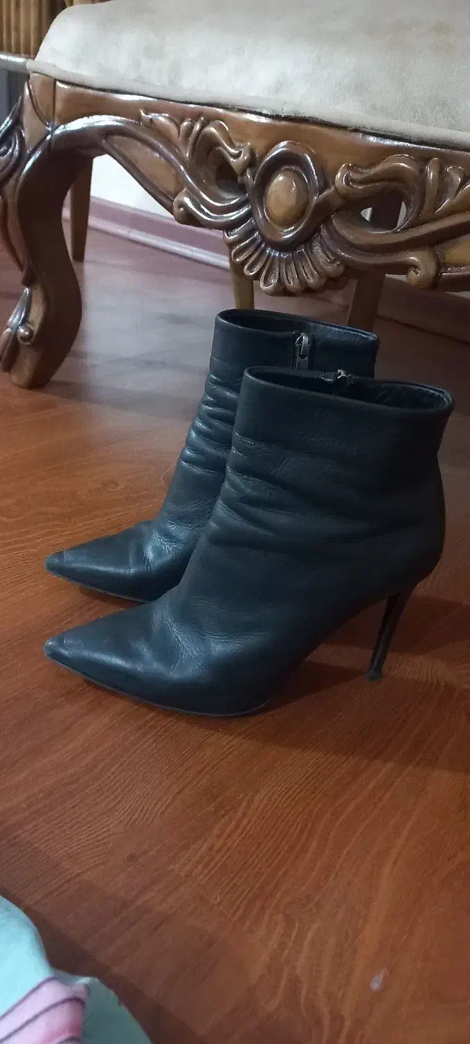 بوت زنانه چرم|کیف، کفش، کمربند|تبریز, |دیوار