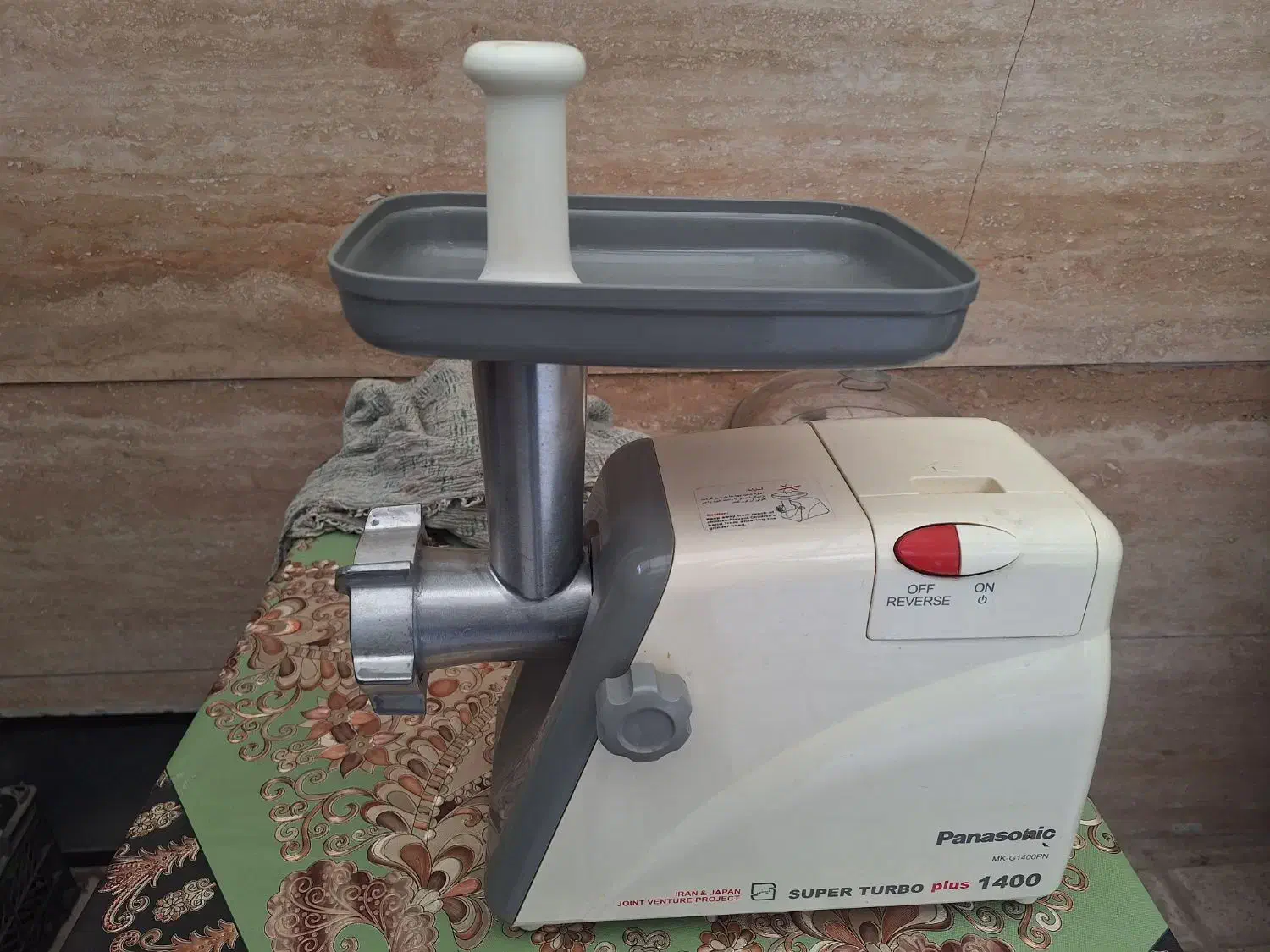 چرخ گوشت پاناسونیک ۱۴۰۰|خردکن، آسیاب، غذاساز|ری, فیروزآبادی|دیوار