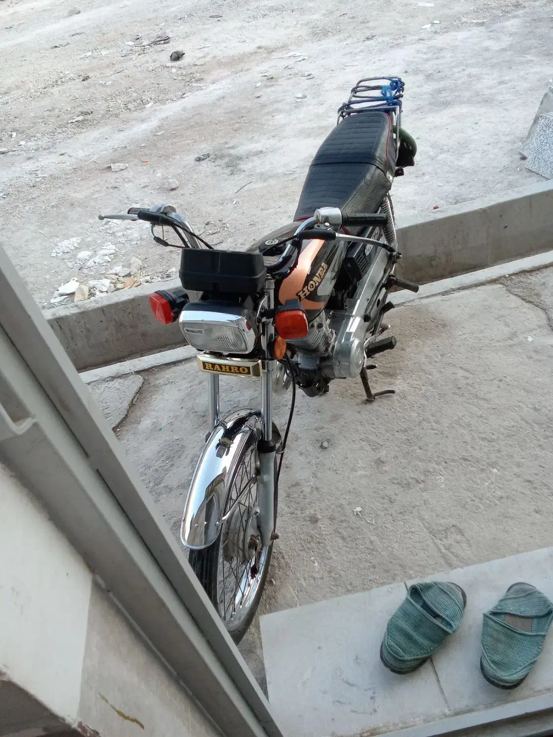 هوندا مزایده|موتورسیکلت|شیراز, کفترک|دیوار