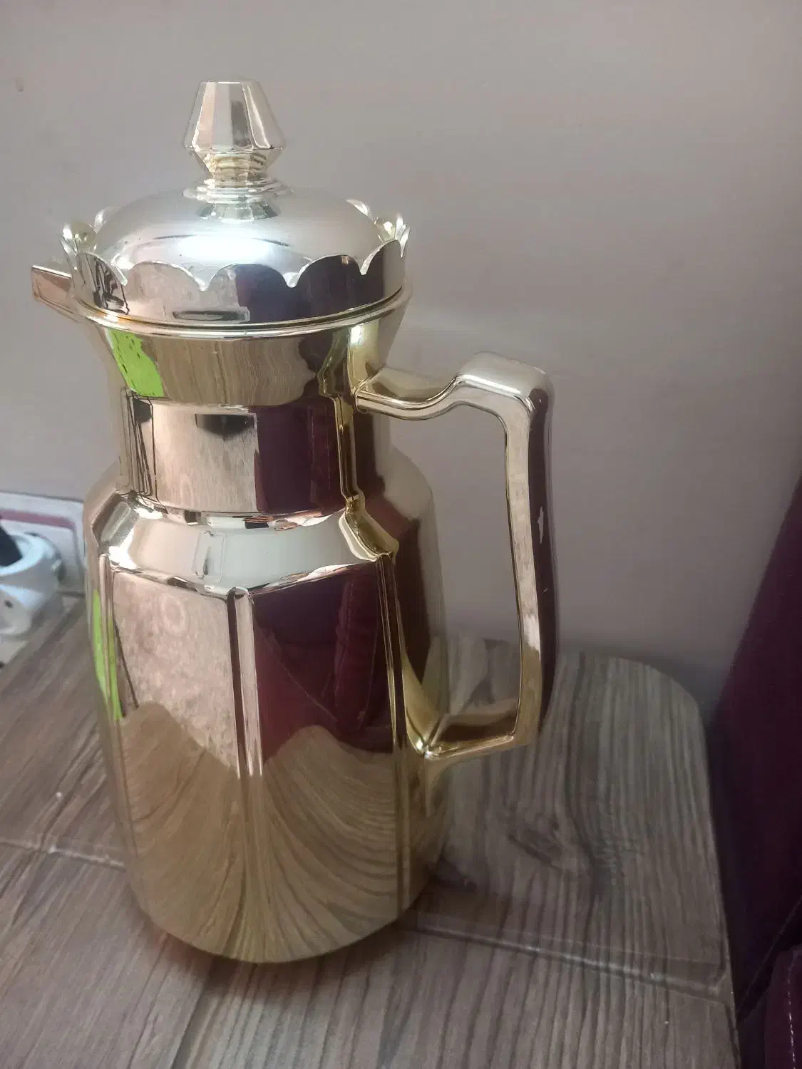 فلاسک چای داخل شیشه کاملا سالم|ظروف نگهدارنده، پلاستیکی، یکبارمصرف|تهران, جی|دیوار