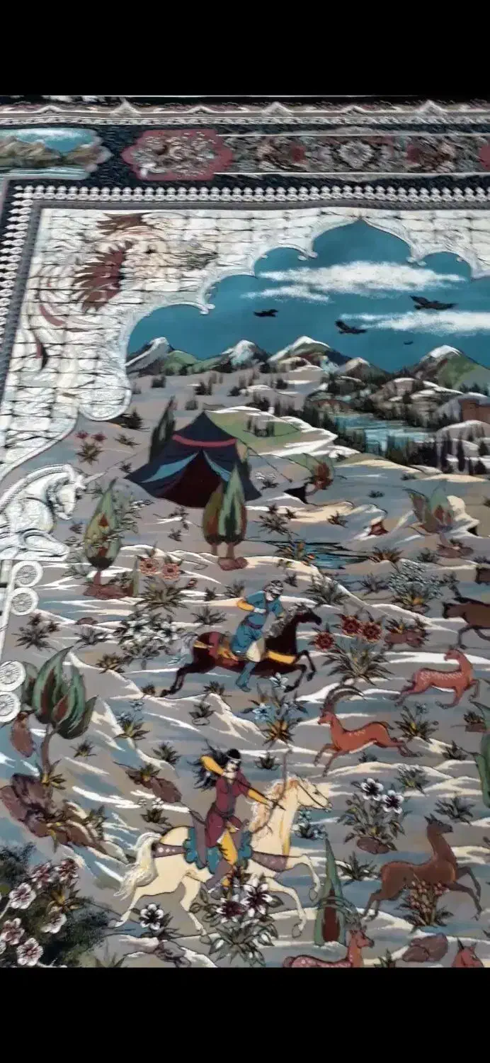 فرش ماشینی|فرش|اهر, |دیوار