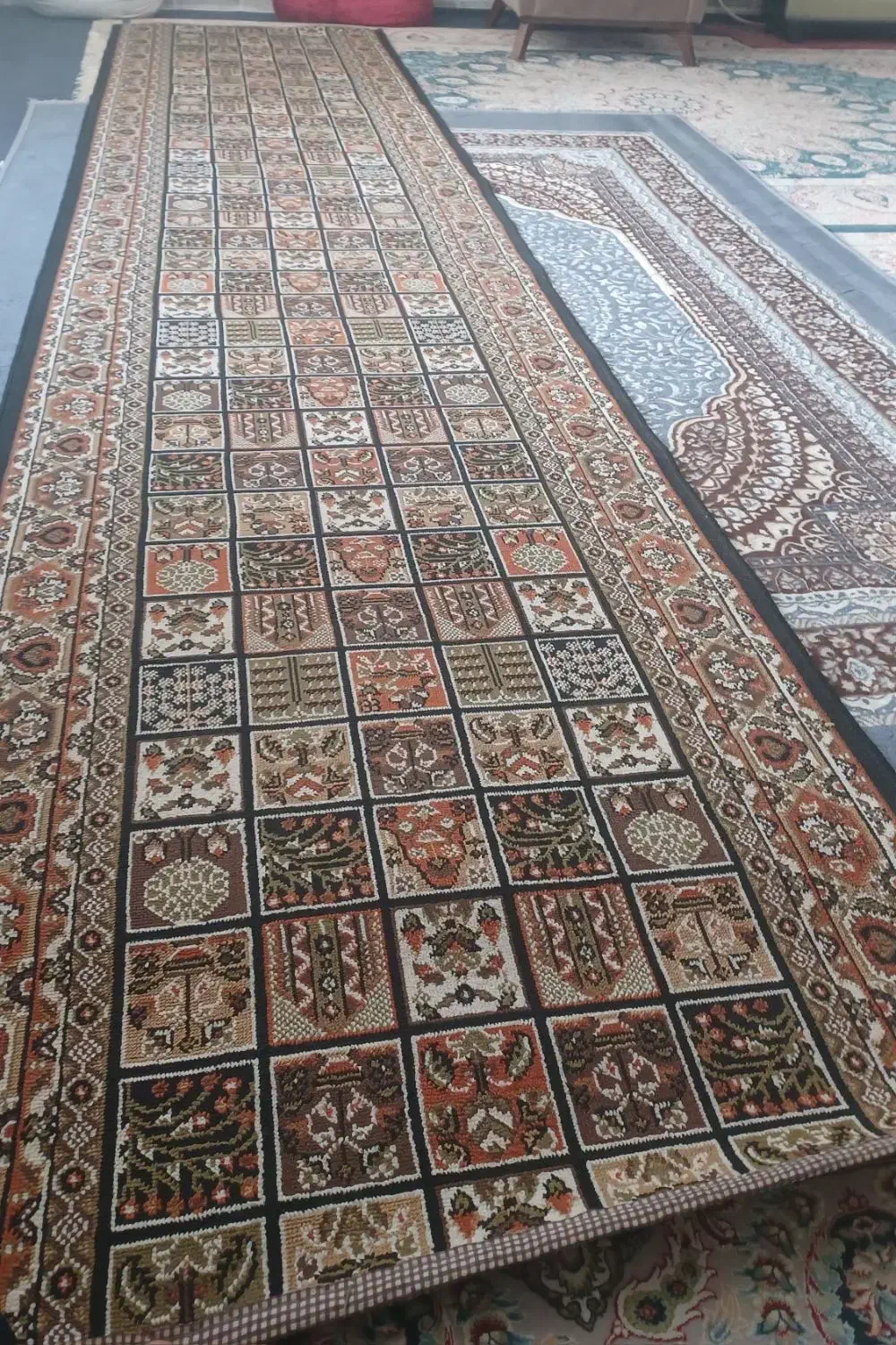 کناره فرش|فرش|شیراز, نصر|دیوار