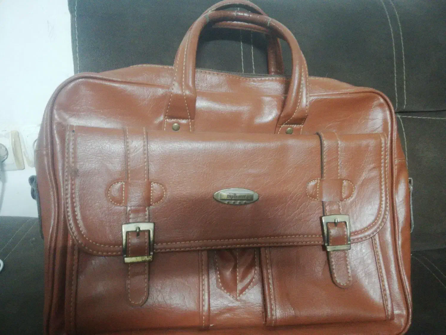 کیف اداره ای خوش رنگ وشیک  همراه بابند بلند|کیف، کفش، کمربند|مشهد, هنرور|دیوار