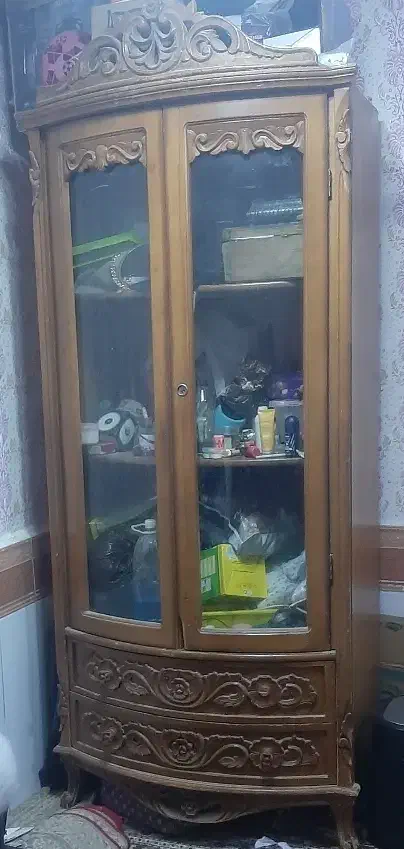 ویترین چوبی|بوفه، ویترین، کنسول|شادگان, |دیوار