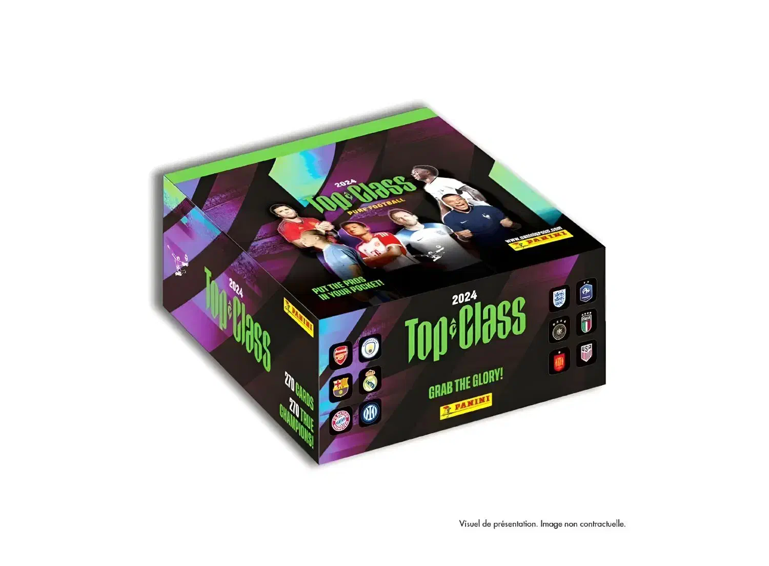 باکس 24 پک فوتبالی Panini Top Class ایتالیایی|کلکسیون و سرگرمی|بهشهر, |دیوار
