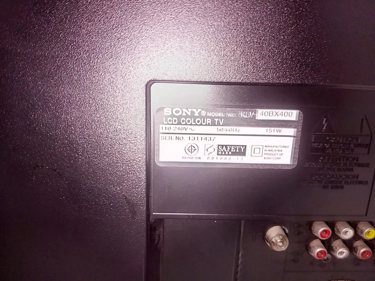LCD سونی 42|تلویزیون و پروژکتور|صومعه‌سرا, |دیوار