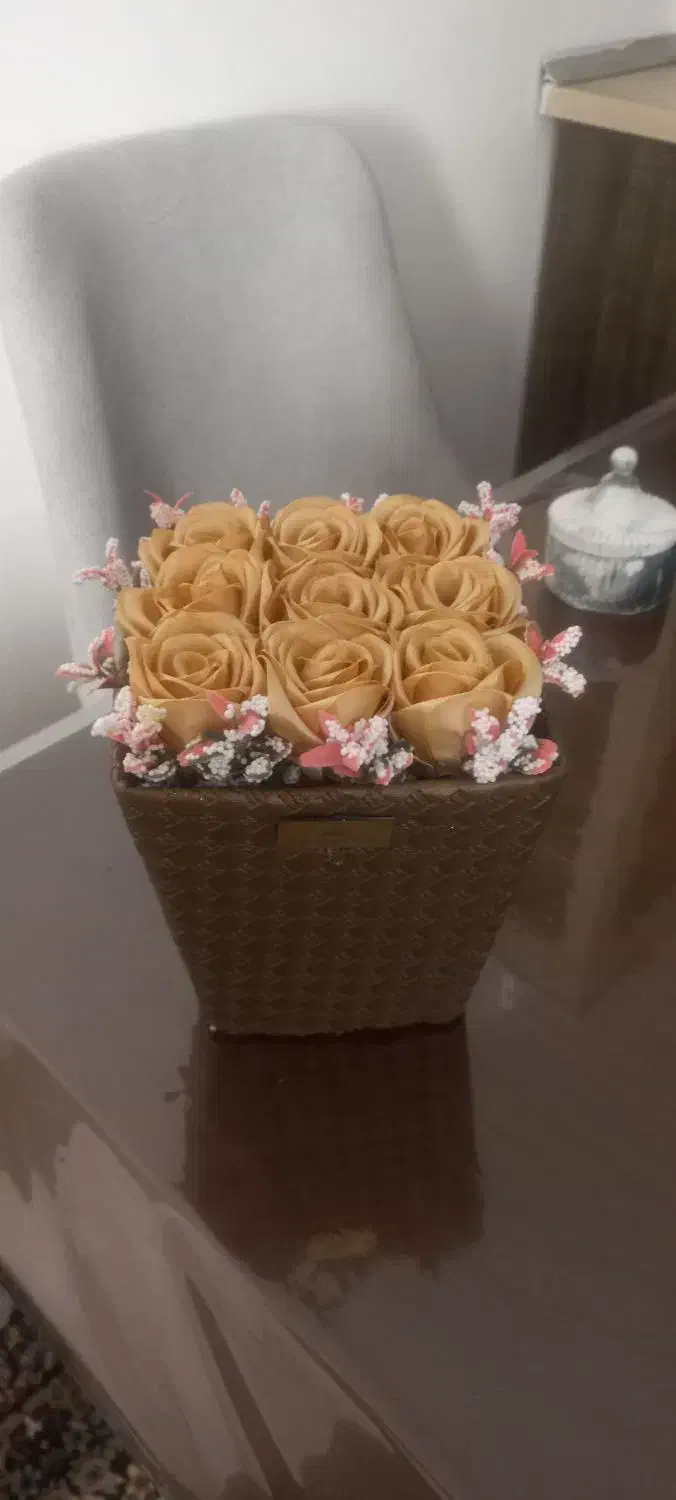 دسته گل ربانی باکس گل و باکس هدیه|گل مصنوعی|قم, پردیسان|دیوار