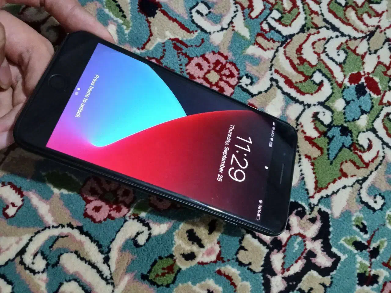 آیفون 7 پلاس مشکی حافظه 128|موبایل|رفسنجان, |دیوار