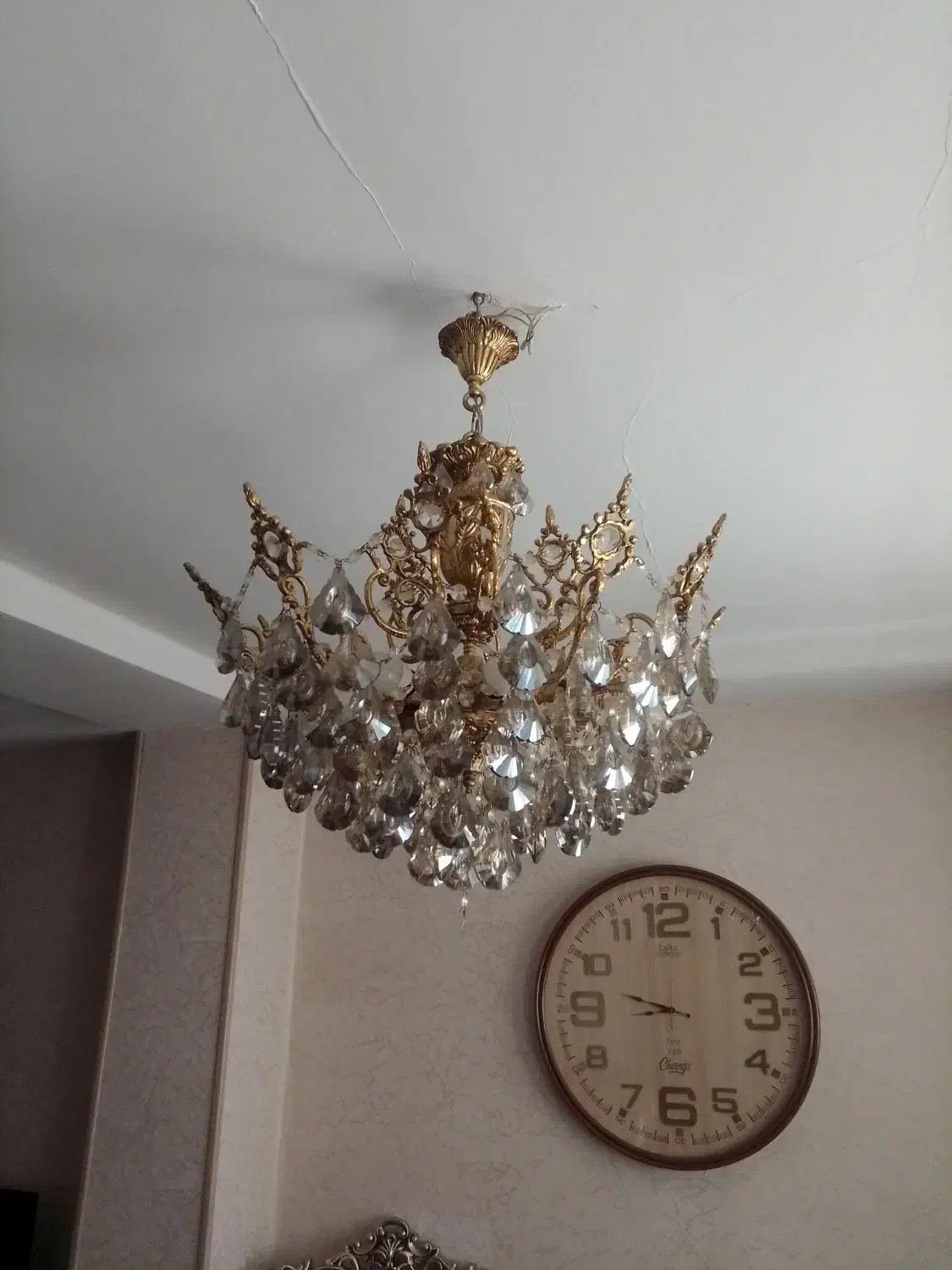 دوعددلوسترچتری|لوستر و چراغ آویز|کرج, کیانمهر|دیوار