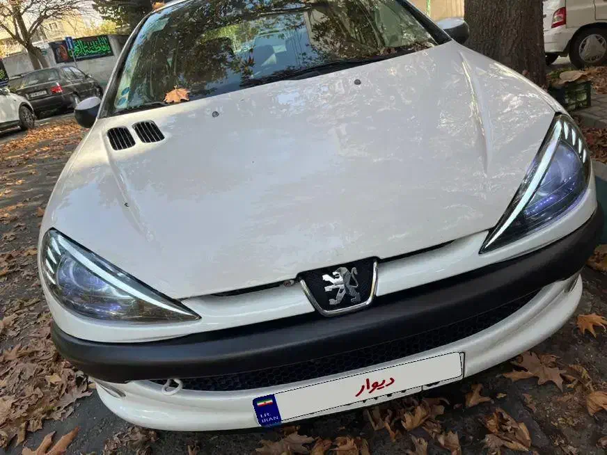 ۲۰۶ مدل ۸۸ بیرنگ تیپ ۶ اتومات|خودرو سواری و وانت|تهران, پونک|دیوار