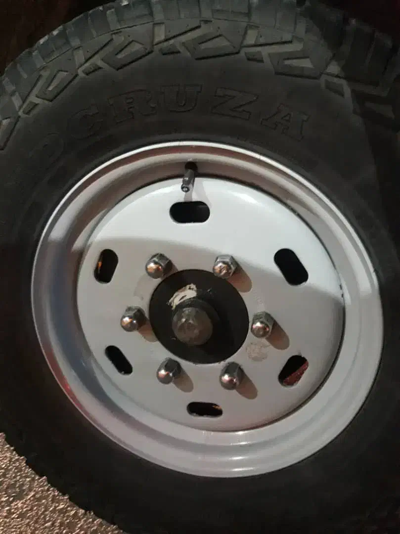 رینگ تیوبلس نیسان و درب پشت پاترول و زاپاس آردی|قطعات یدکی و لوازم جانبی|قزوین, |دیوار