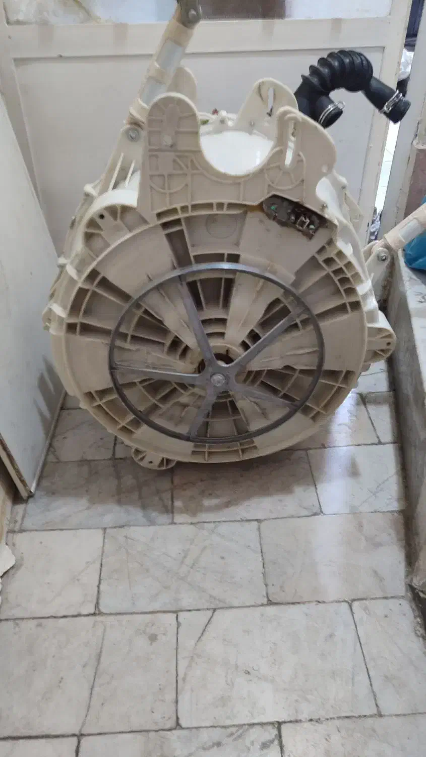 دیگ کامل ماشین لباسشویی اسنوا مدل SWD-SS801|ماشین لباسشویی و خشککن لباس|تهران, خاک سفید|دیوار