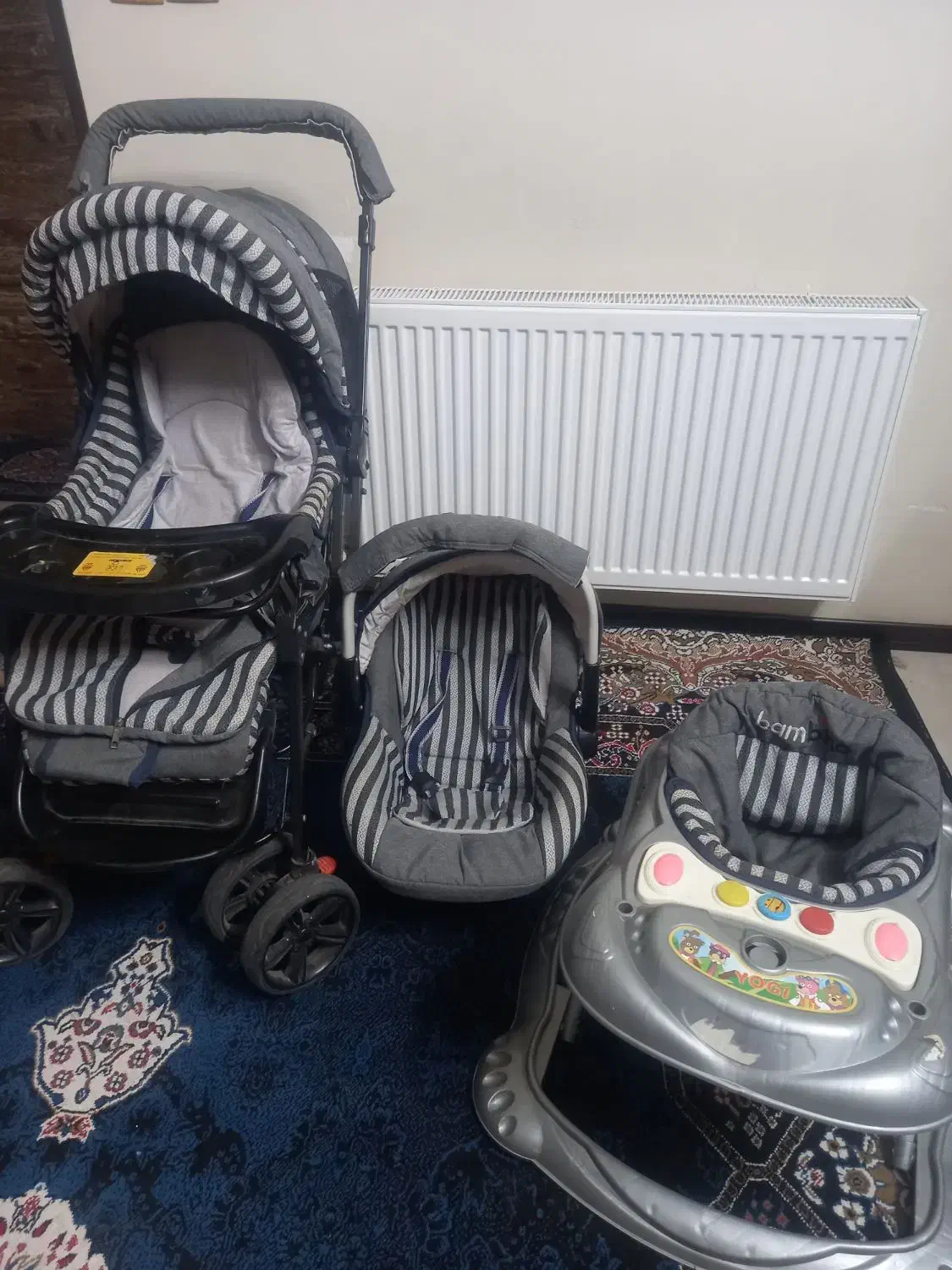 ست کالسکه. کریر.روروئک|کالسکه و لوازم جانبی|ملارد, |دیوار