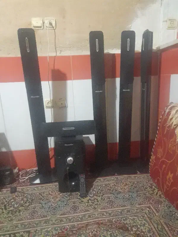 یکدستگاه اسپیکرMaxeeder پنج باند|سیستم صوتی خانگی|کرمانشاه, |دیوار