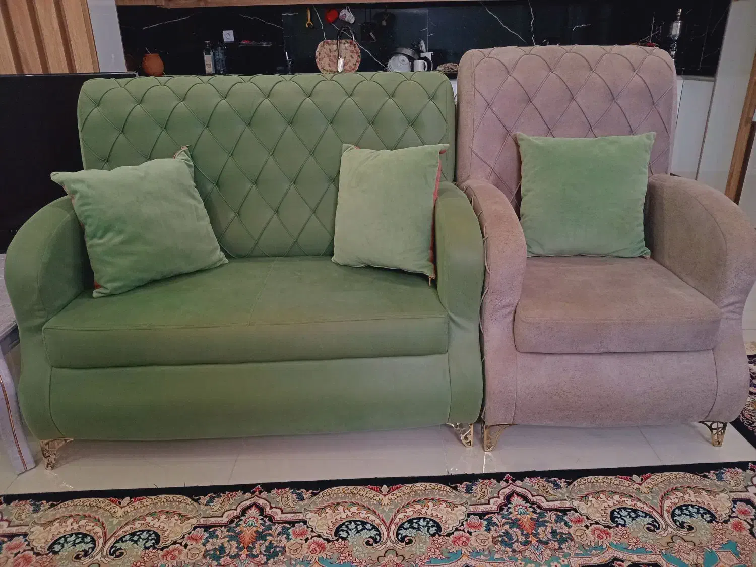 مبل در حد نو|مبلمان خانگی و میز عسلی|بجنورد, |دیوار