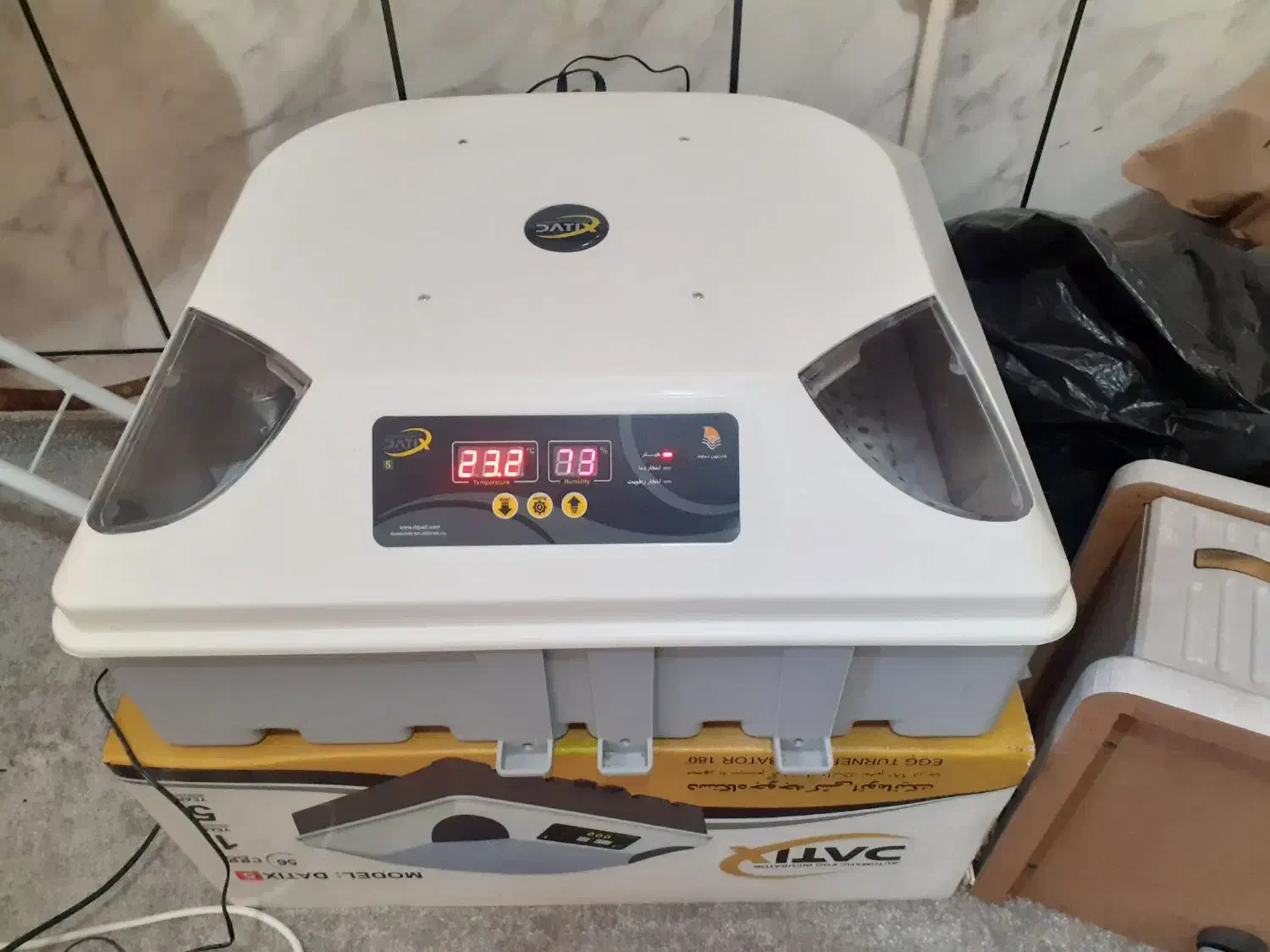 دستگاه جوجه‌کشی‌۵۶تایی‌بلدرچین‌دماوند|لوازم جانبی حیوانات|مزرعه کتول, |دیوار