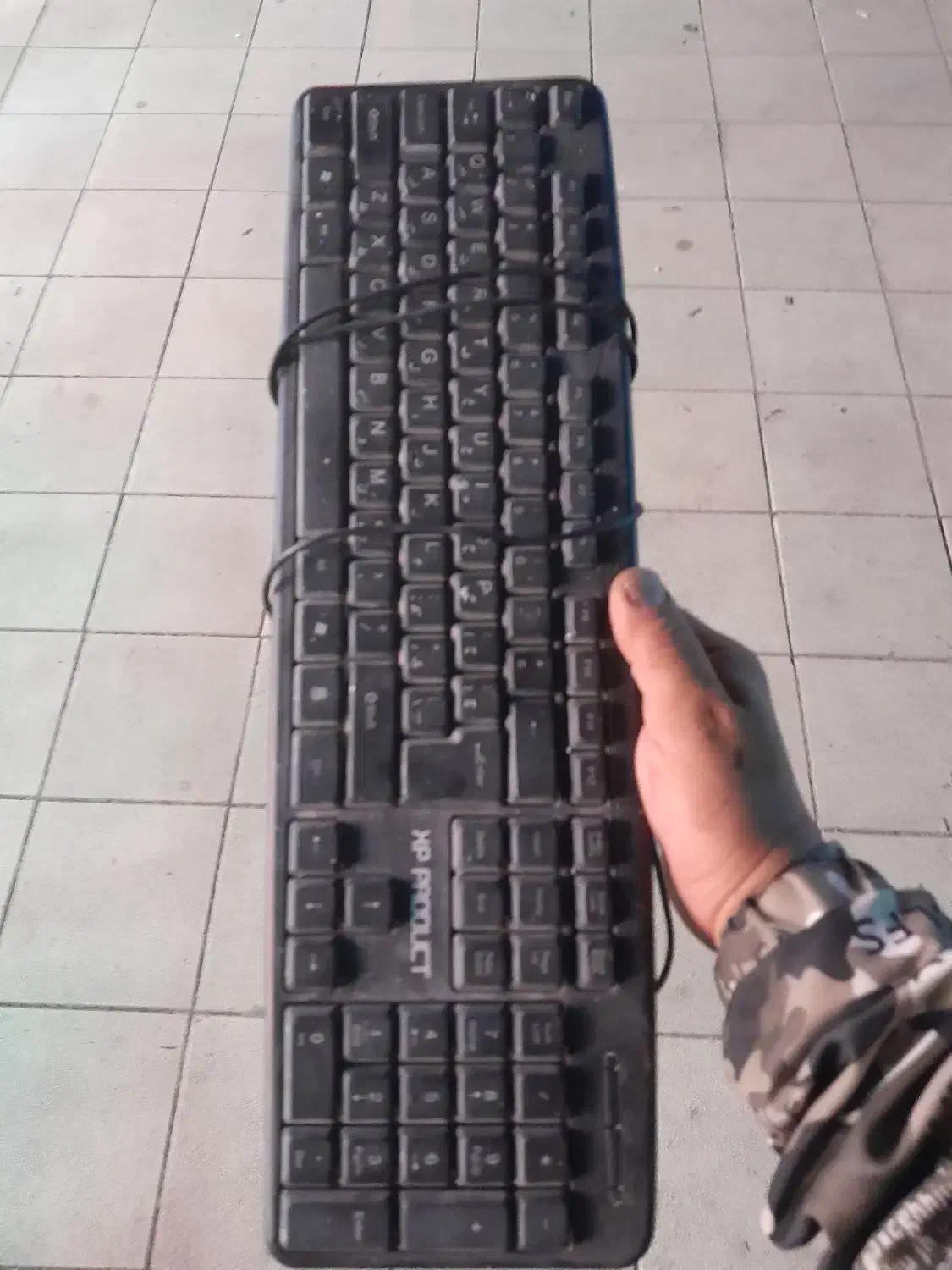 کیبورد کاملا سالم در حد نو فقط ۱۴۰ تومن|قطعات و لوازم جانبی رایانه|کرمانشاه, |دیوار