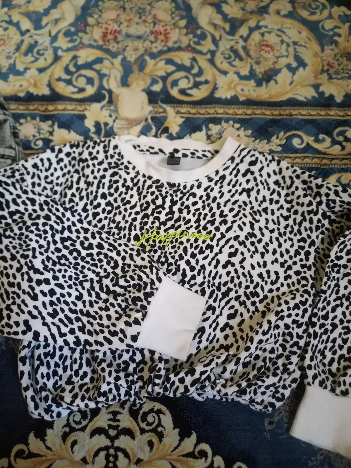 کراپ وشلوار لی بچگانه در حد نو|کفش و لباس بچه|تهران, افسریه شمالی|دیوار