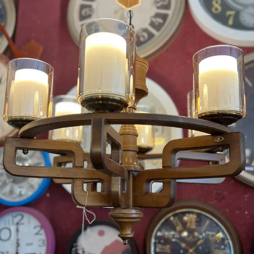 لوستر چوب روسی ورساچ ۶شاخه کادو هدیه جهیزیه کافی|لوستر و چراغ آویز|مشهد, شاهد (شهرک غرب)|دیوار