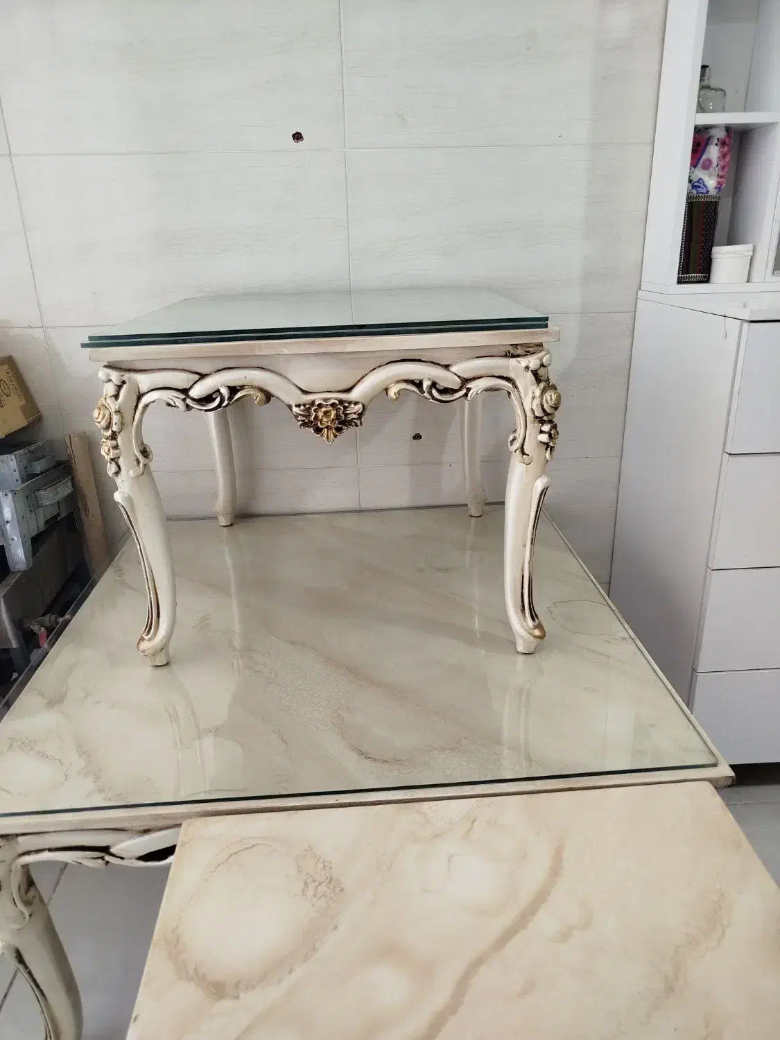 میز عسلی ومیز پذیرایی وسط|مبلمان خانگی و میز عسلی|بروجن, |دیوار