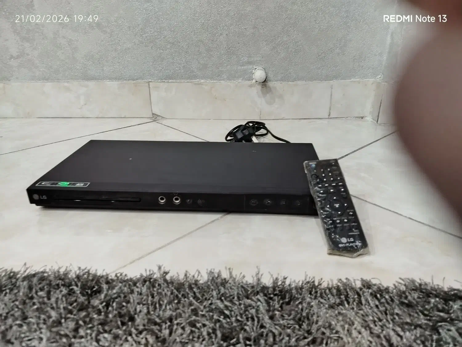 دی وی دی ال جی|پخش‌کننده DVD و ویدیو|شهر ری, اقدسیه|دیوار