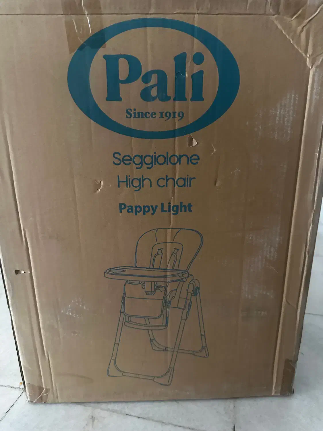 صندلی غذا کودک پالی اصل ایتالیا|تخت و صندلی بچه|تهران, سعادتآباد|دیوار