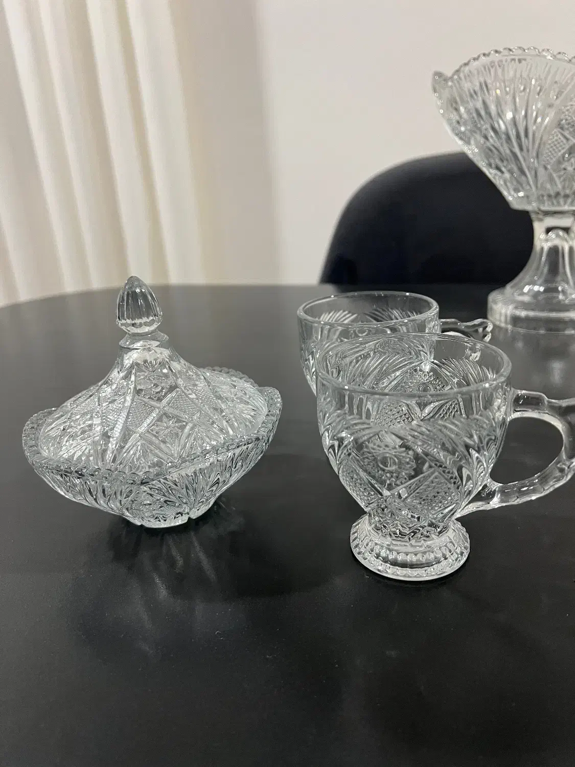 سرویس بلور ۴۴ پارچه ۱۲ نفره|ظروف سرو و پذیرایی|بوشهر, |دیوار