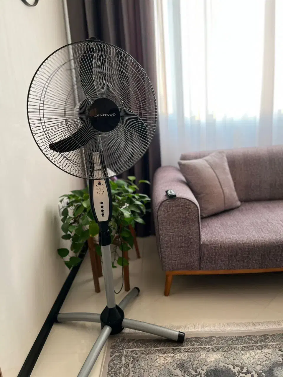 پنکه گاسونیگ ریموت دار|پنکه و تصفیهکنندهٔ هوا|جم, |دیوار