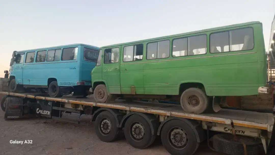 اسقاط مینی بوس خاور کشنده|خودرو سنگین|خاش, |دیوار