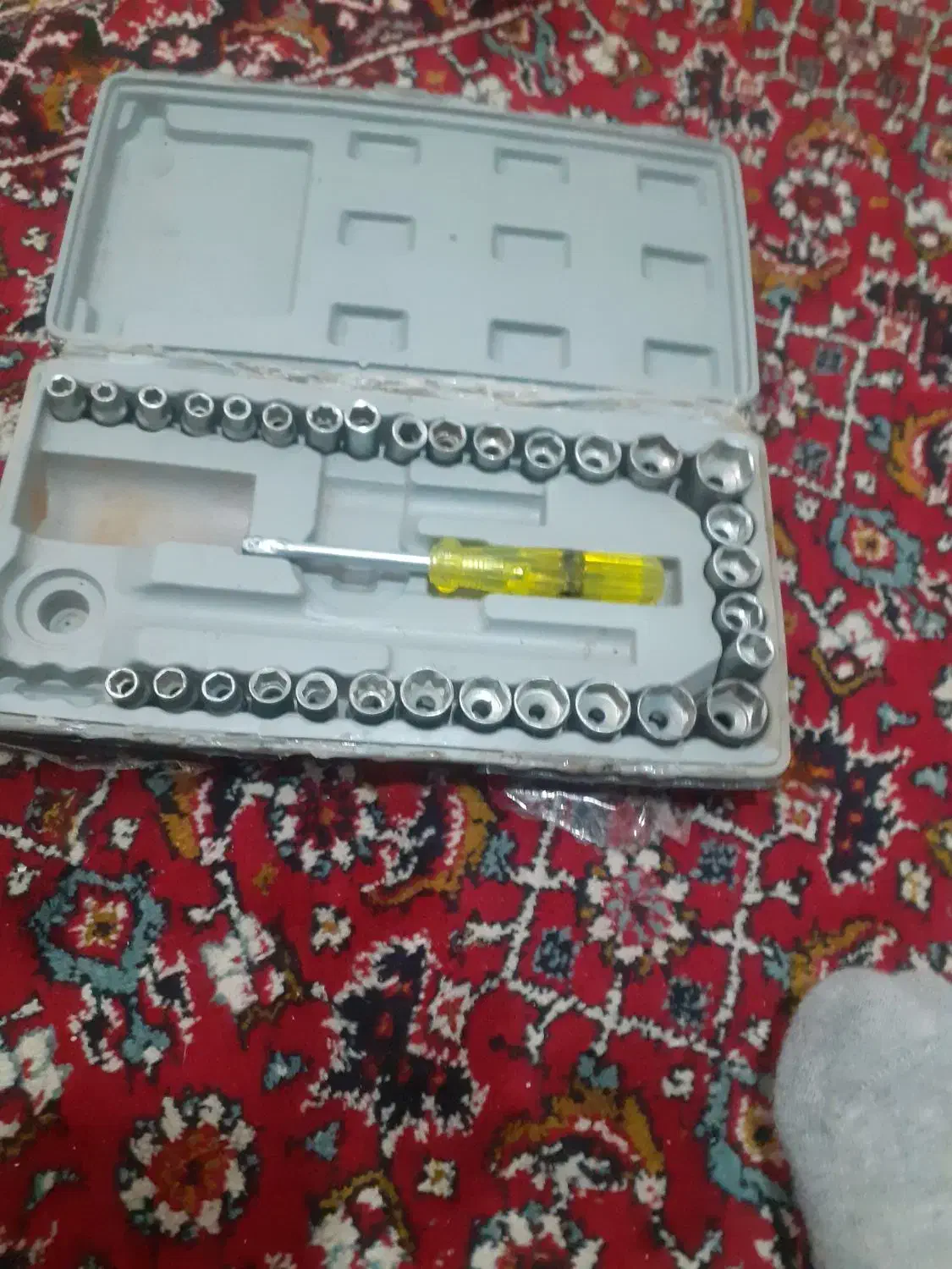 جعبه بکس ۳۱ پارچه دسته دوم ۸۰۰هزار تومان|ابزارآلات|کرمانشاه, |دیوار