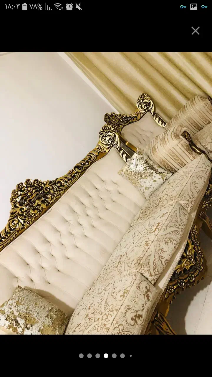 مبل سلطنتی|مبلمان خانگی و میز عسلی|سلمان‌شهر, |دیوار