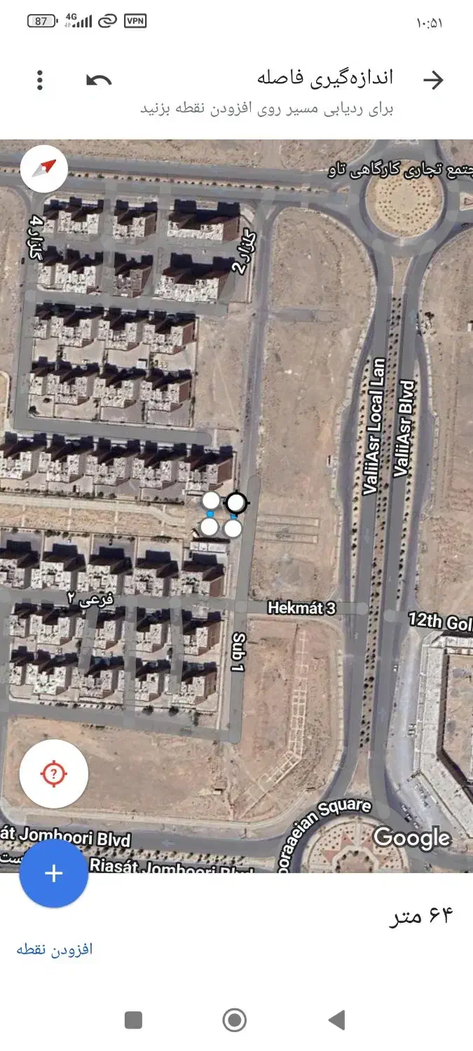 زمین 72 متری دو نبش|فروش زمین و ملک کلنگی|فولادشهر, مسکن مهر فولادشهر|دیوار