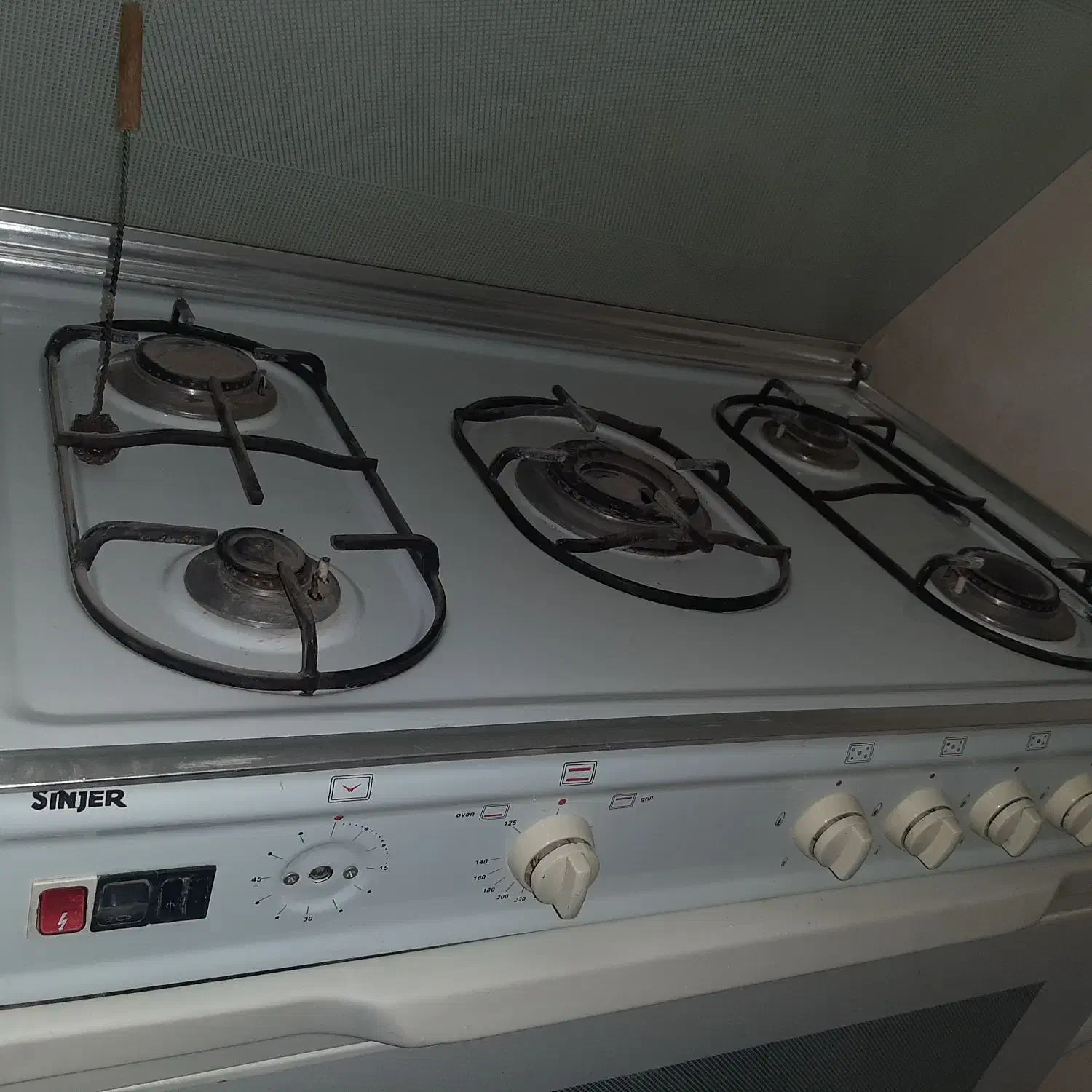 اجاق گاز فر دار  سینجر|اجاق گاز و لوازم برقی پخت‌وپز|شیروان (خراسان), |دیوار