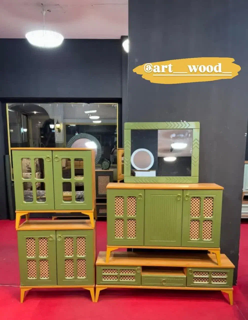 دکوراسیون منزل|بوفه، ویترین، کنسول|چهاردانگه (تهران), |دیوار