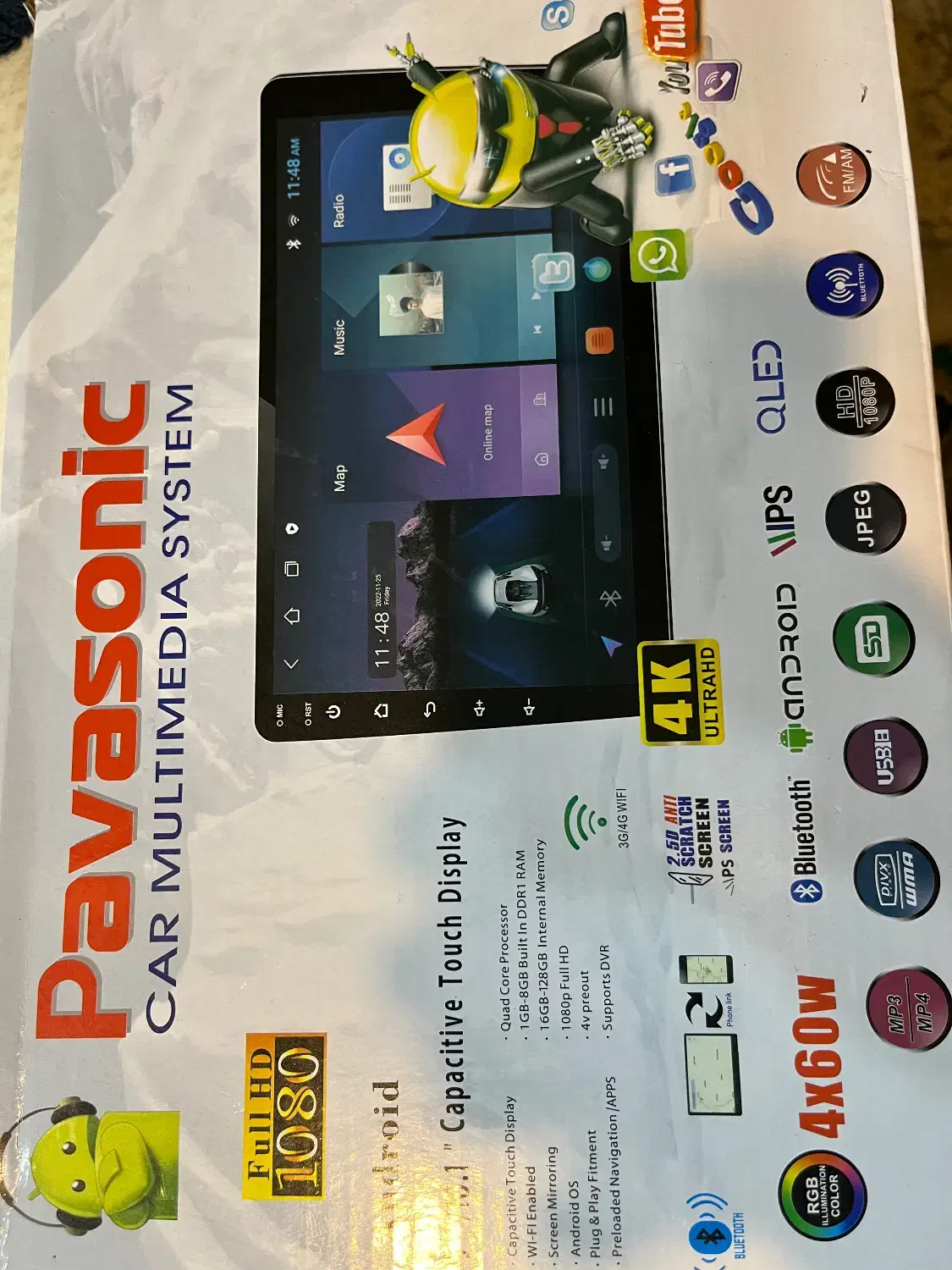 مانیتور ماشین|قطعات یدکی و لوازم جانبی|بم, |دیوار