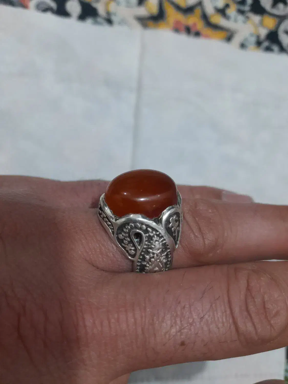 انگشتر نقره|کلکسیون اشیاء عتیقه|صومعه‌سرا, |دیوار