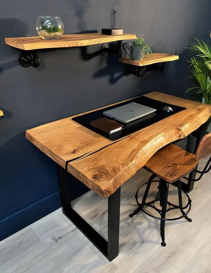 تولید انواع میزهای نهار خوری و جلو مبلی اسلب چوبی|عمده‌فروشی|بندرعباس, |دیوار