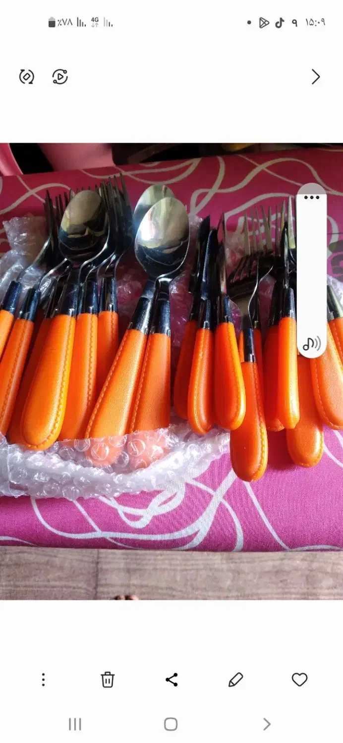 ۱۲ عدد قاشق وچنگال غذا خوری ۱۲ عدد کارد وچنگال|ظروف سرو و پذیرایی|محمدشهر, محمدشهر|دیوار