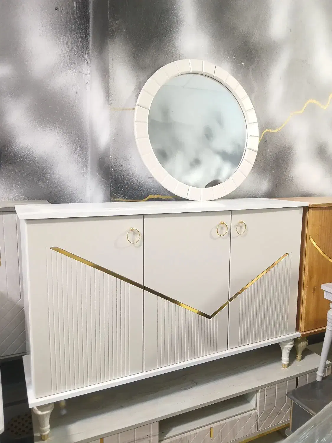 کنسول سفید|بوفه، ویترین، کنسول|بوشهر, |دیوار