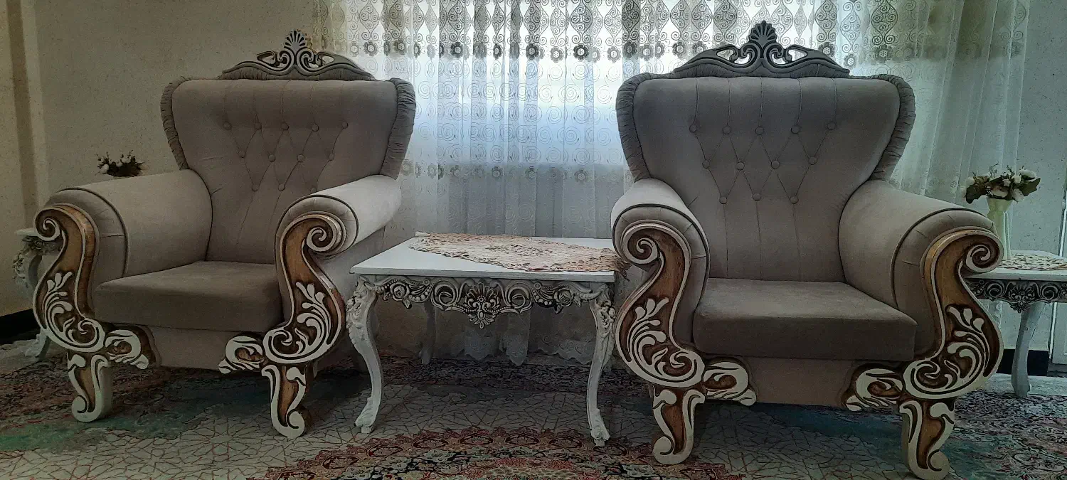 مبل و جلو مبلی|مبلمان خانگی و میز عسلی|قائن, |دیوار