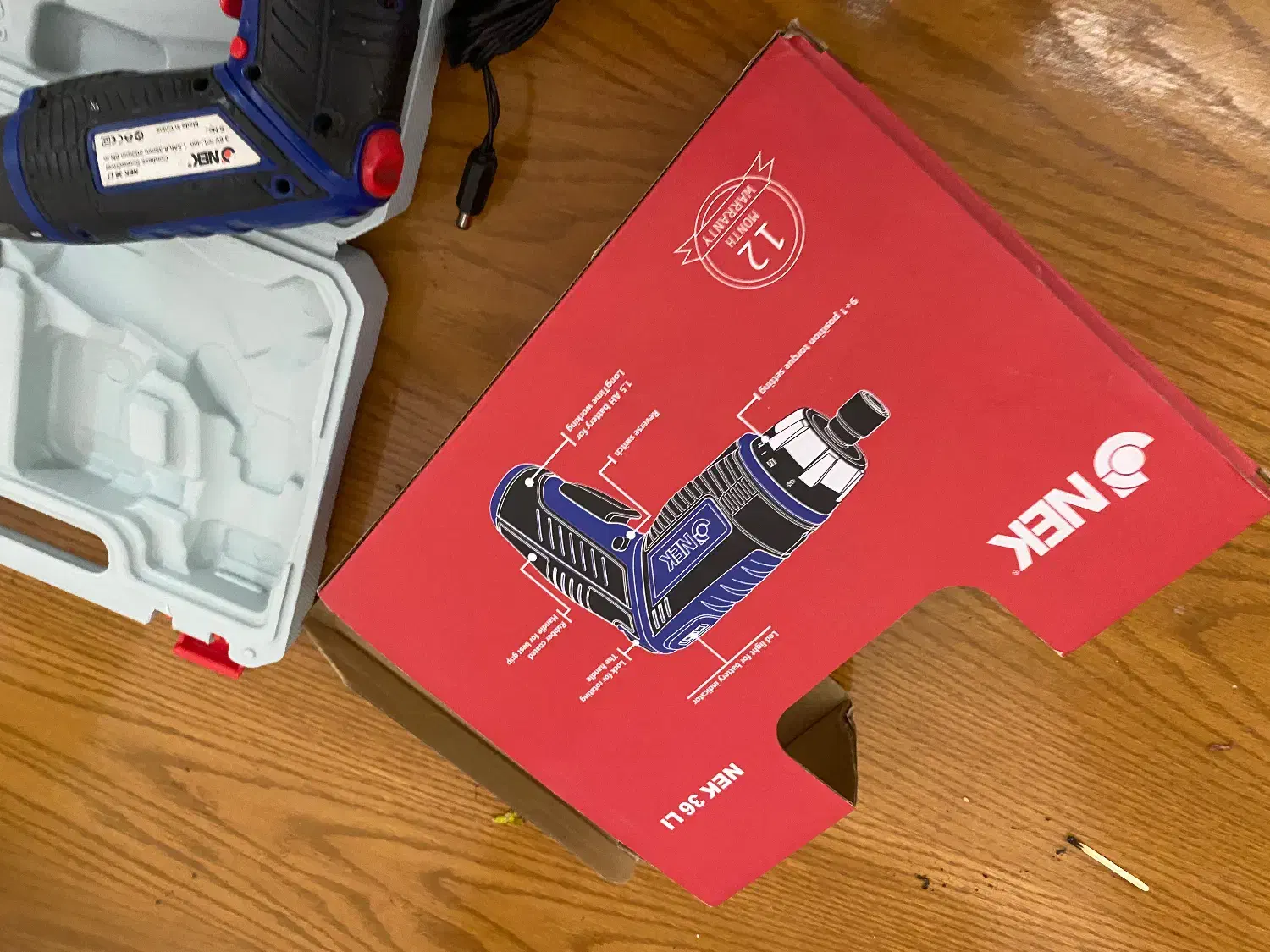 پیچ بند شارژی ۳/۶ ولن nek|ابزارآلات|هشتگرد, فاز ۳ مهستان|دیوار