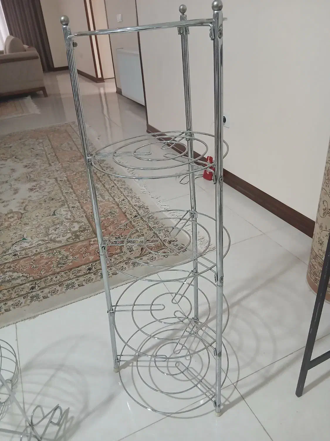 جا سیب زمینی و قابلمه و دستمال کاغذی|آب‌چکان و نظم‌دهنده ظروف|کرج, باغستان|دیوار