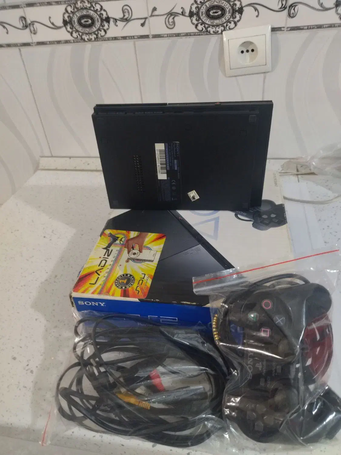 پلی استیشن 2 همراه فرمان و پدال|کنسول، بازی ویدئویی و آنلاین|اسلام‌شهر, شهرک توحید|دیوار