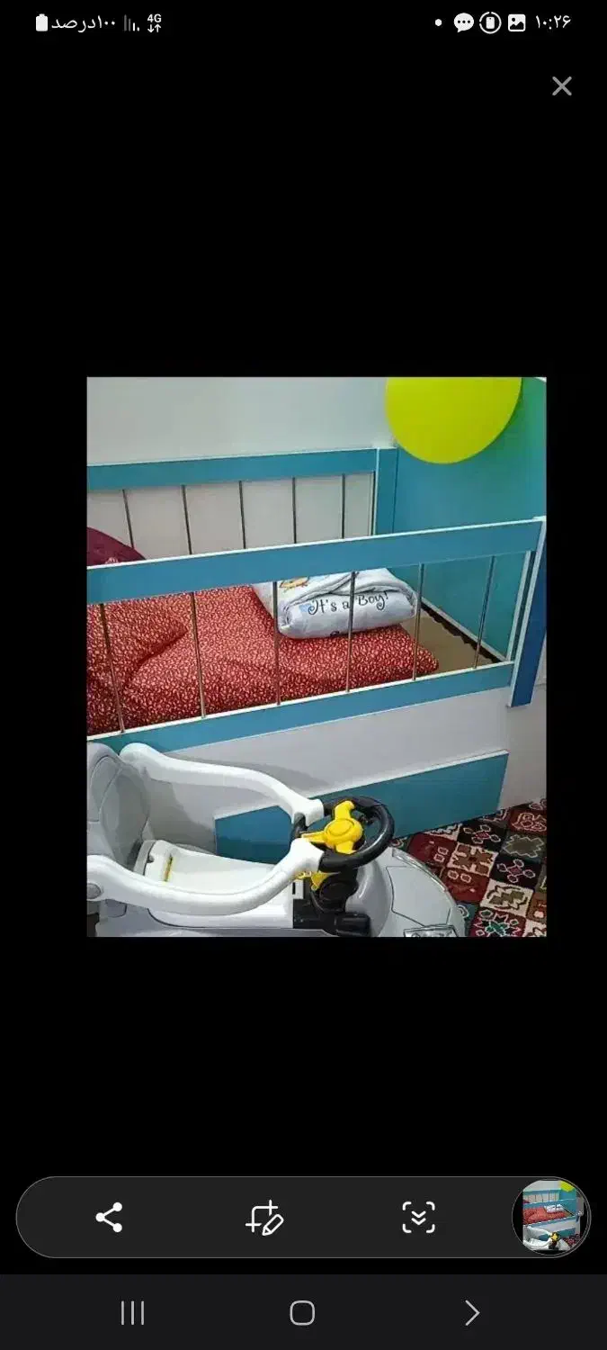 تخت خواب کودک|تخت و صندلی بچه|قم, انصار‌الحسین|دیوار