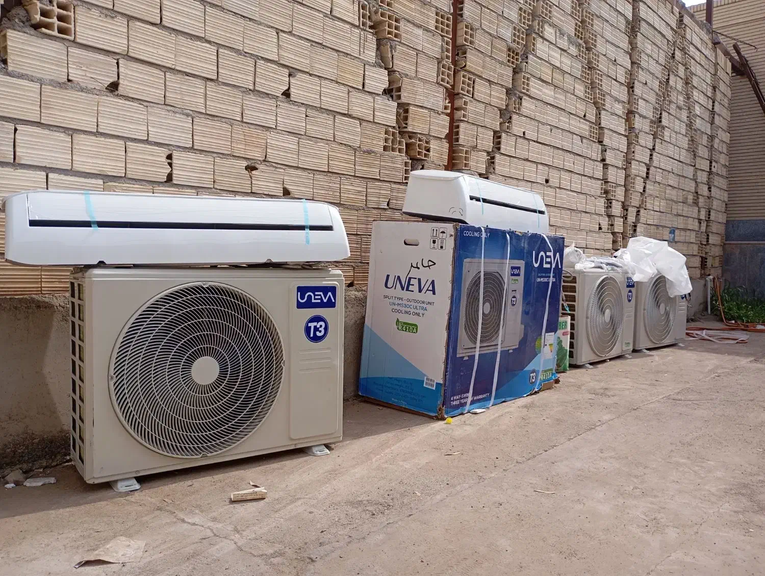 اسپیلت کولر گازی|کولر گازی و فنکوئل|بم, |دیوار