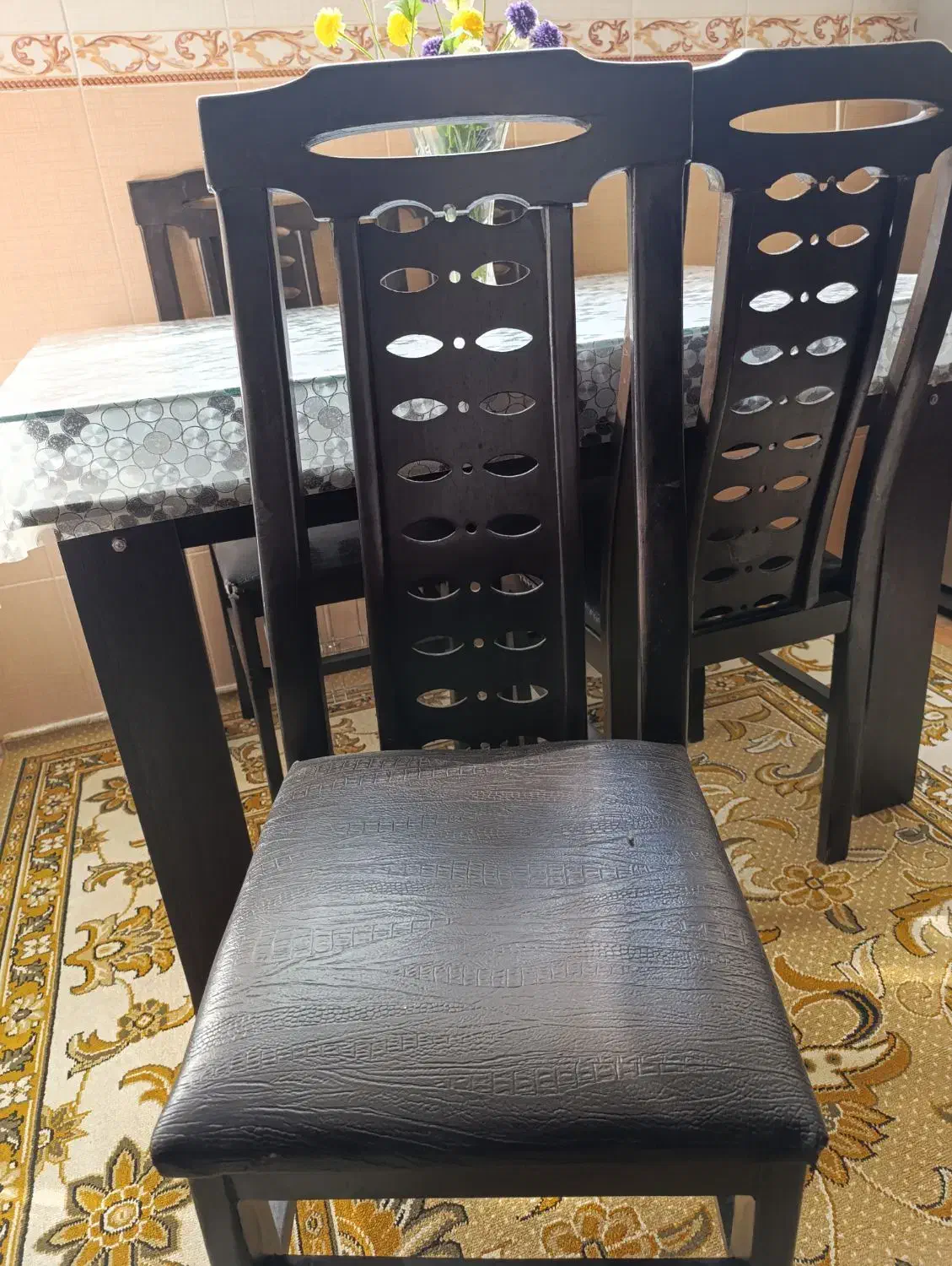 میز ناهارخوری|میز و صندلی غذاخوری|خرمدره, |دیوار