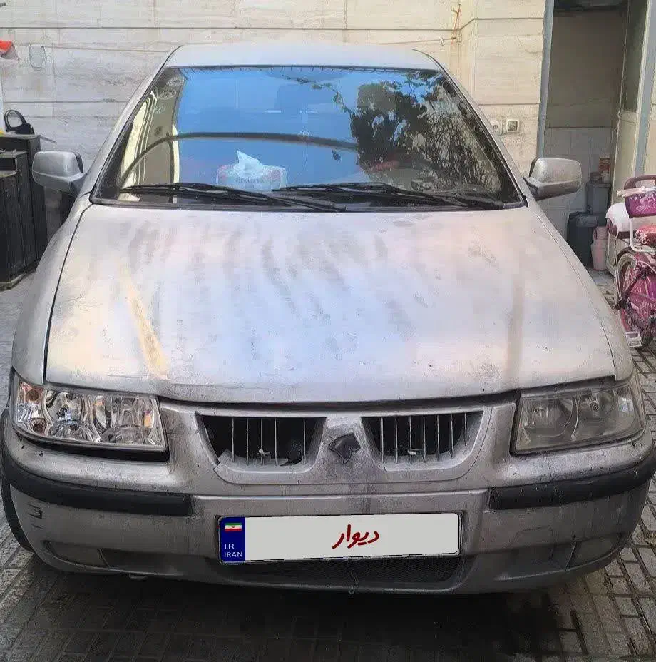 سمند نقره ای ال ایکس معمولی|خودرو سواری و وانت|اصفهان, باغ فردوس|دیوار