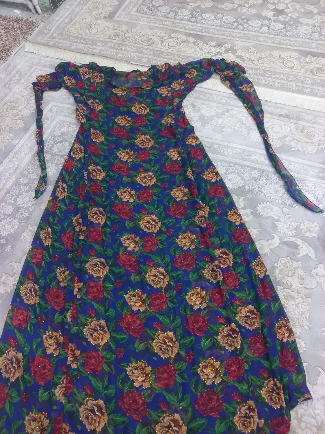 لباس کردی درحدنوسالم|لباس|جوانرود, |دیوار