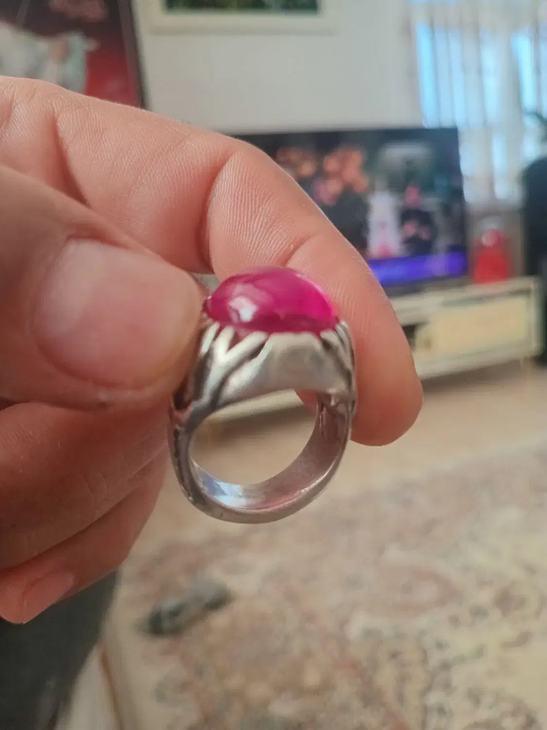 انگشتر نقره خالی خوش دست  دست ساز شجری|جواهرات|شهریار, شهرک شاهد|دیوار