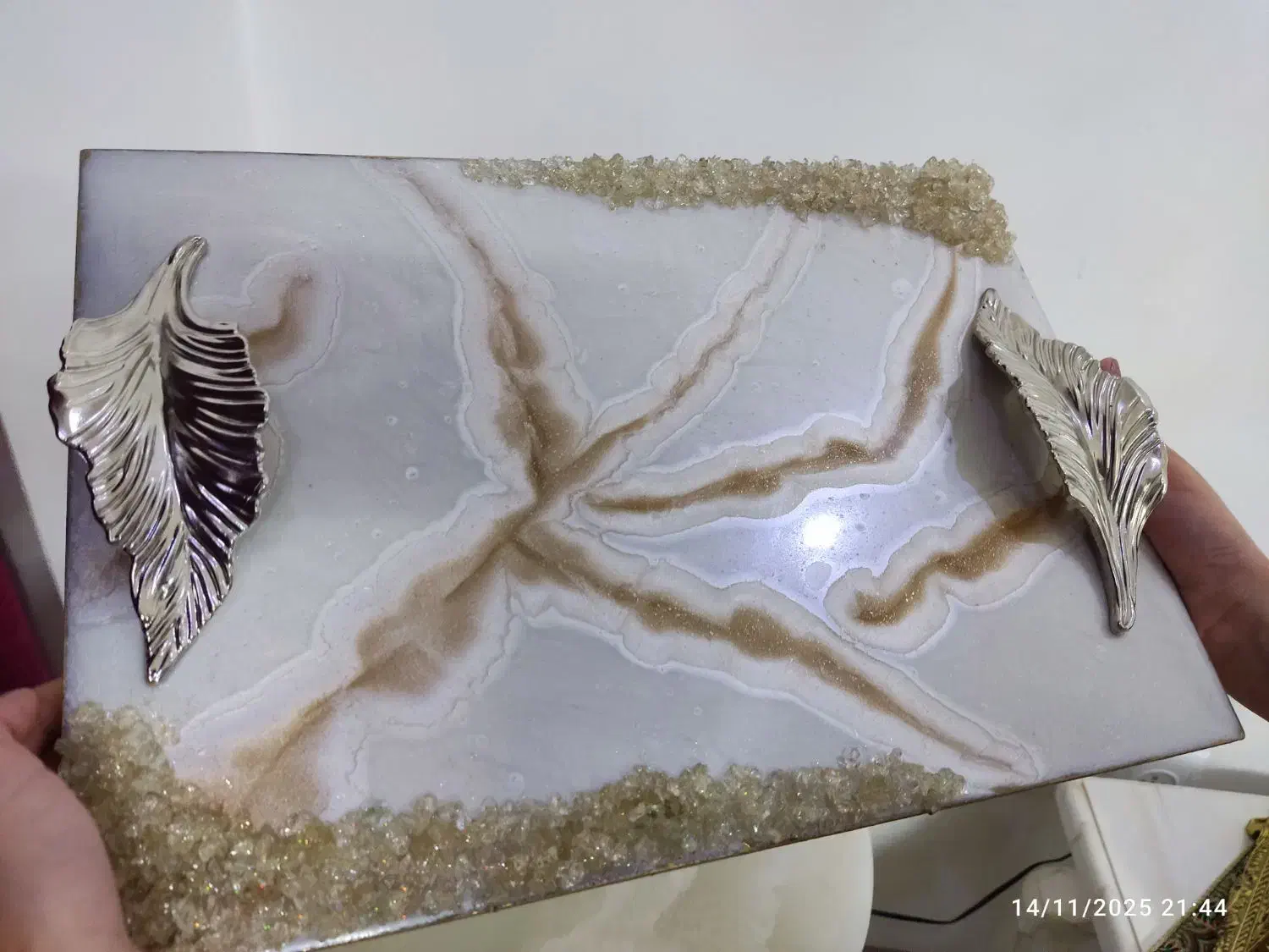 کار رزینی زیبا و شیک|زیورآلات و اکسسوری|اردبیل, |دیوار